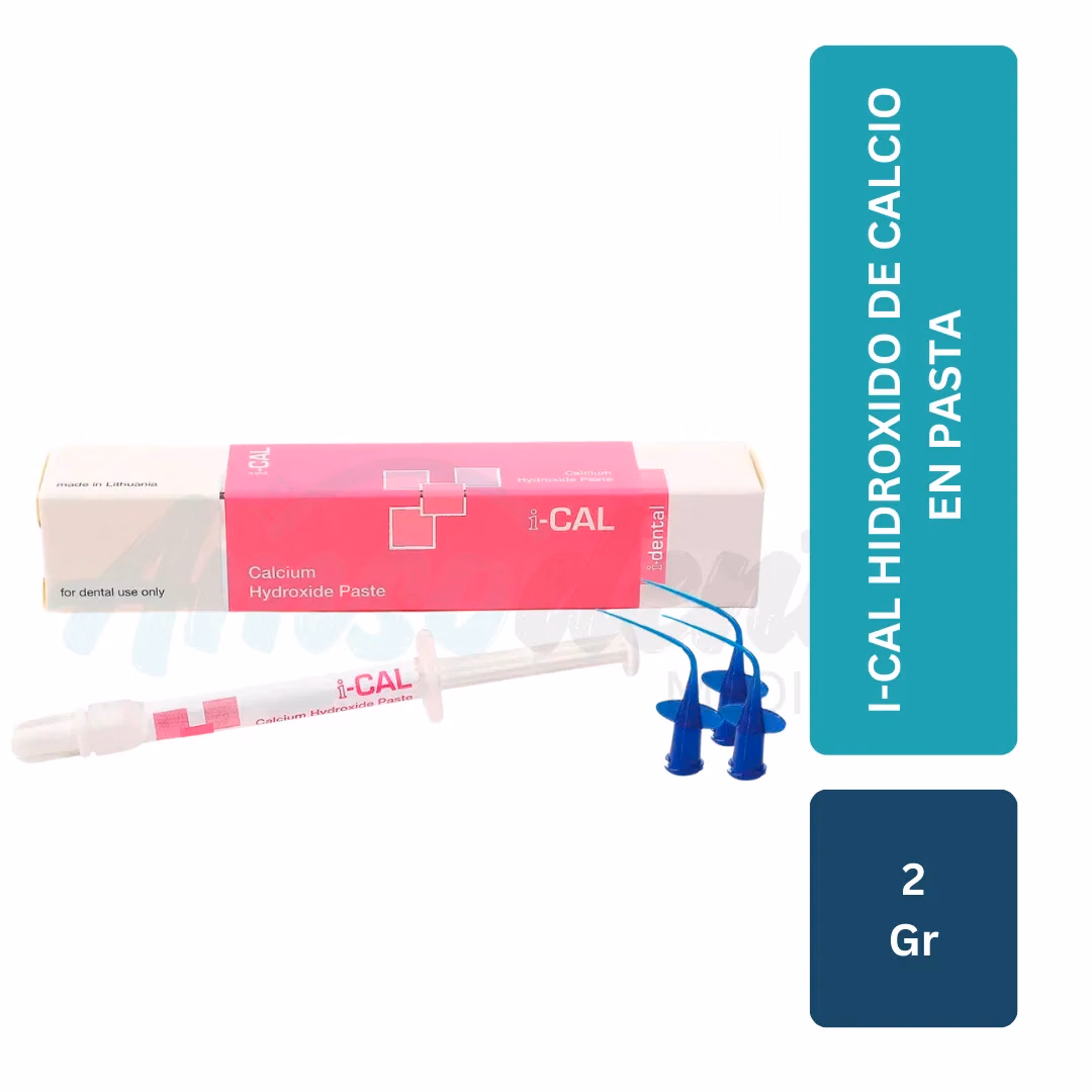 Hidróxido de Calcio en Pasta I-Cal I-Dental (Jeringa 2 g)