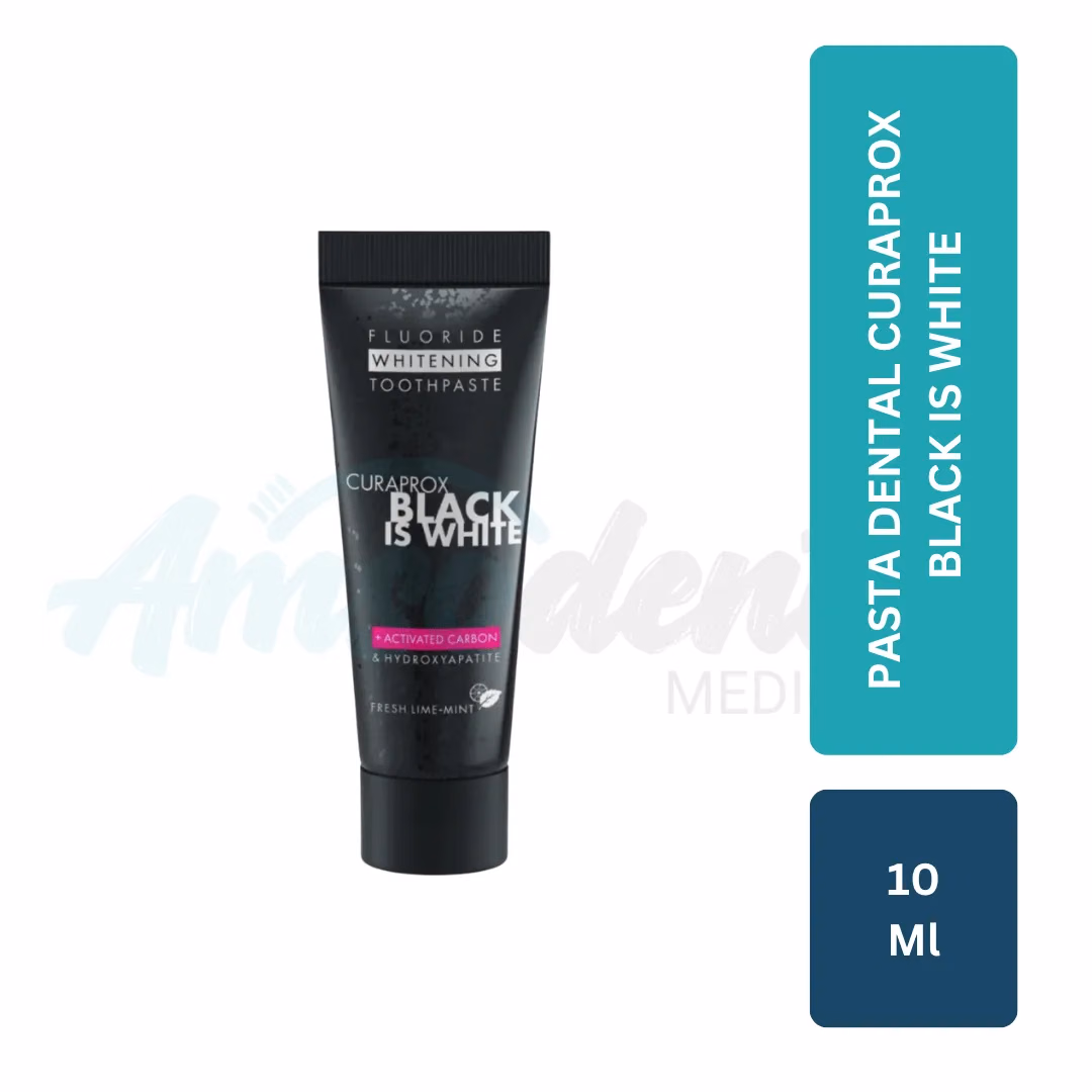 Pasta Dental Curaprox Black is White (10 mL)