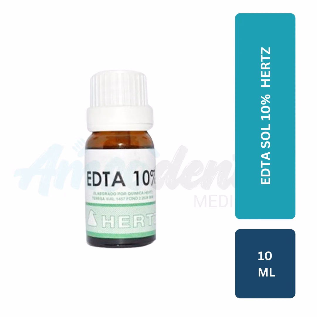 EDTA Solución 10% Hertz (10 mL)