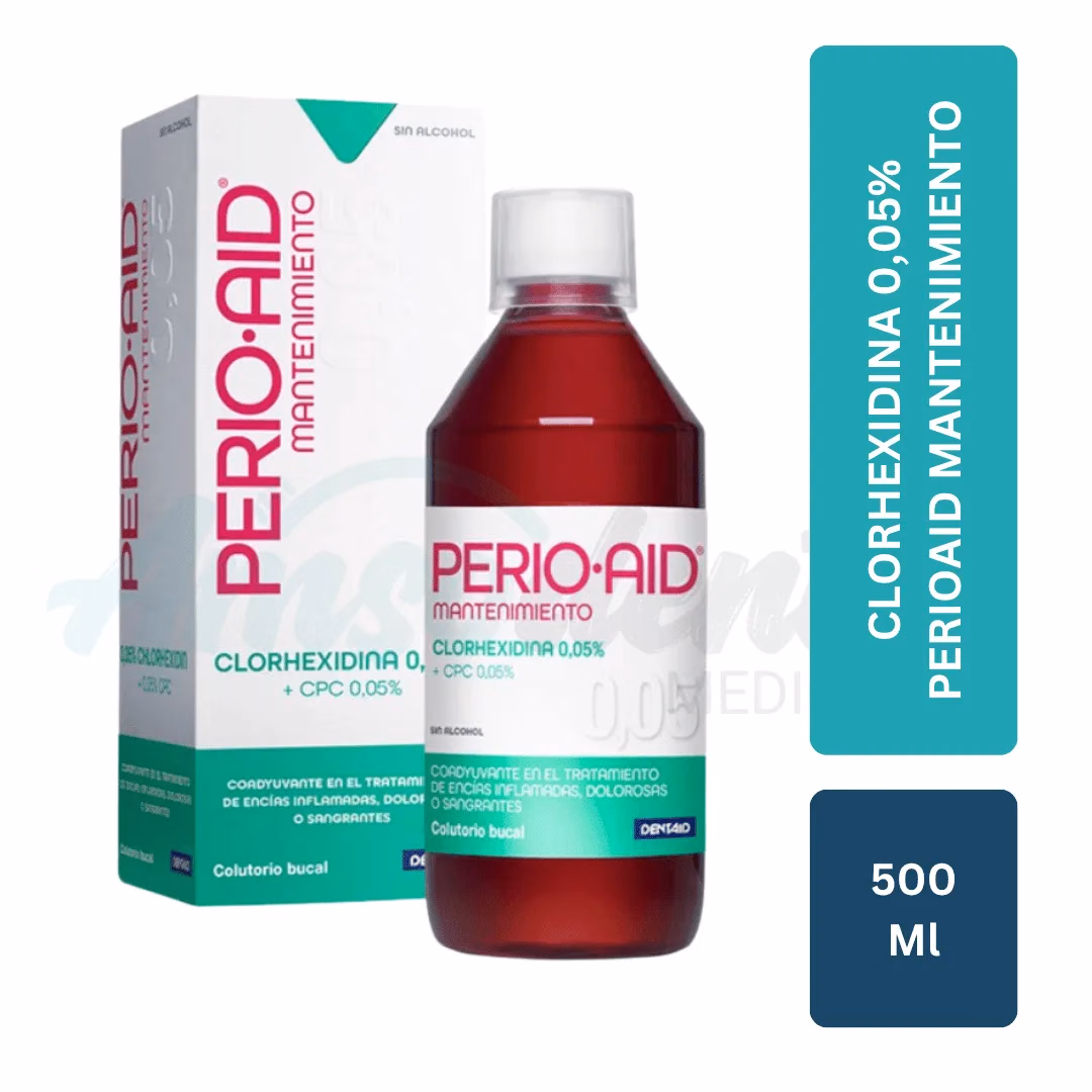 Colutorio Clorhexidina 0,05% Perio-Aid Mantenimiento (500 mL)