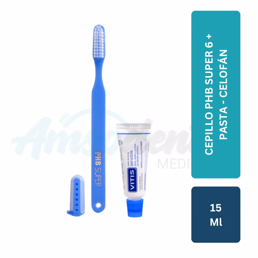 Pack Cepillo PHB Super 6 + Pasta 15mL