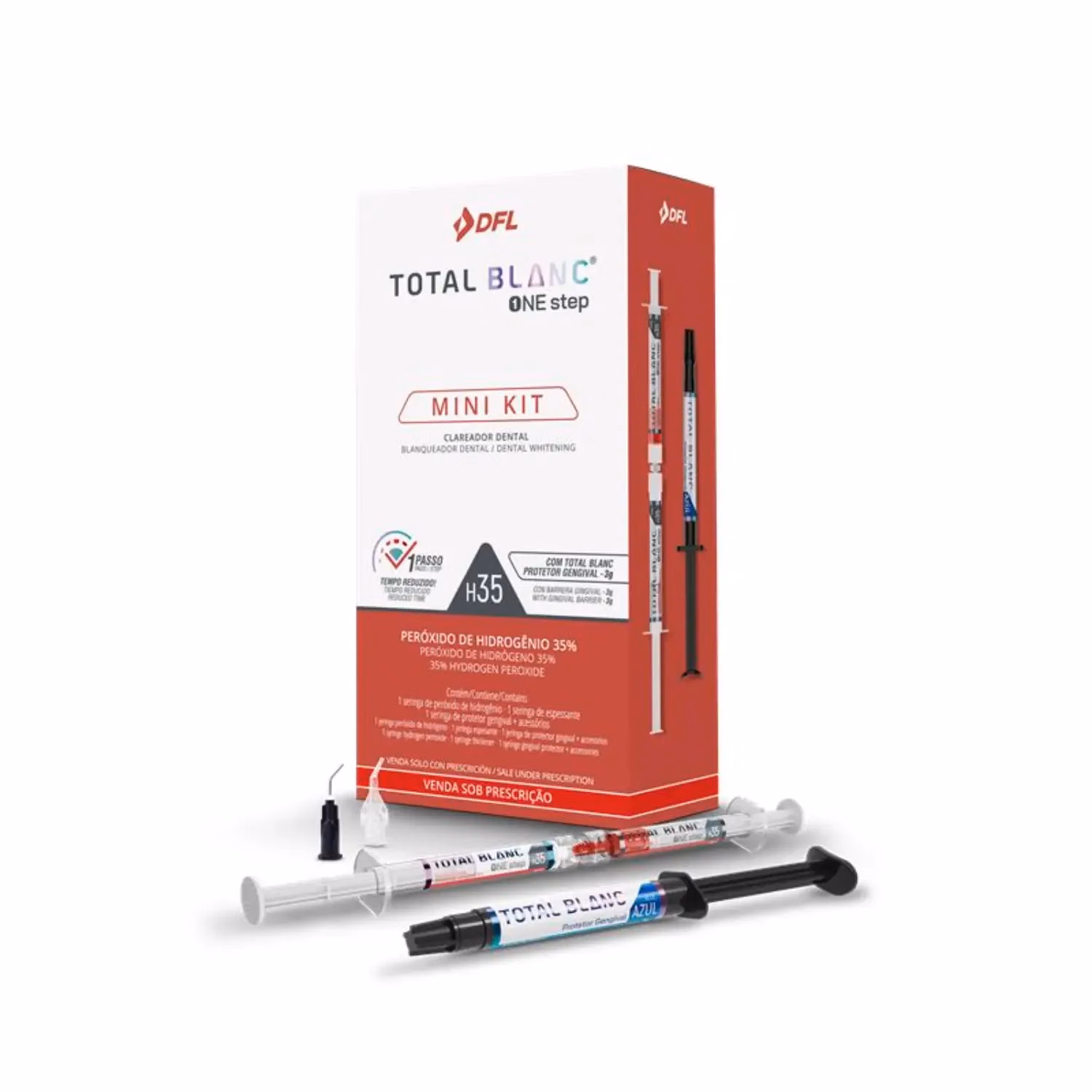 Kit Blanqueamiento Total Blanc One Step 35% DFL (1 Paciente)