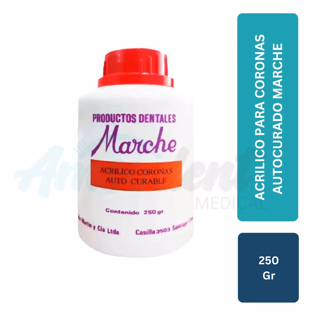 Acrílico Autocurado para Coronas Marche (250 g)