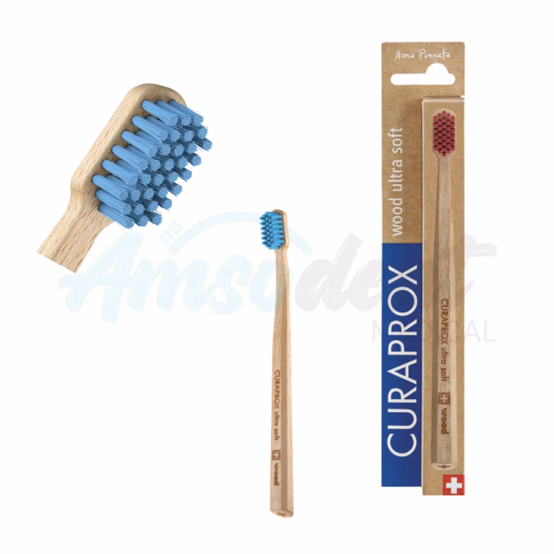 Cepillo Dental Curaprox 4440 Ultra Soft de Madera