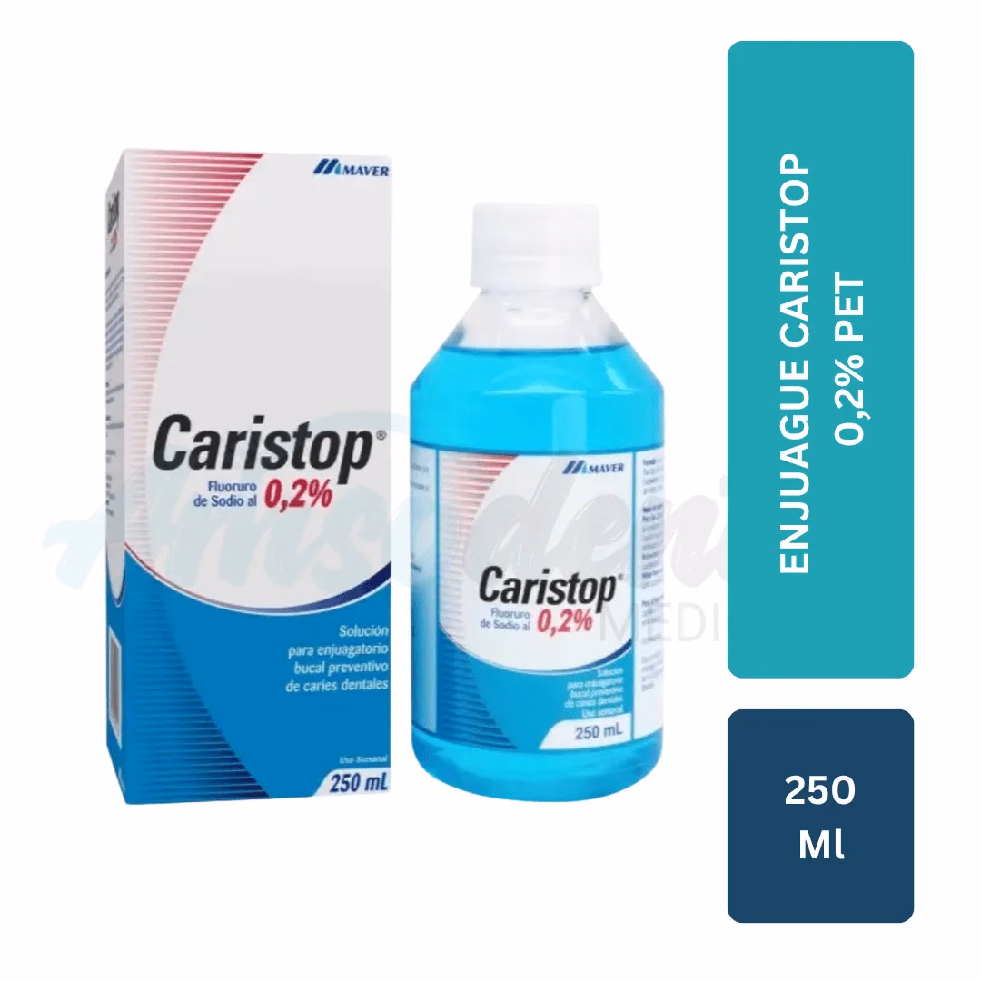 Enjuague de Fluoruro de Sodio Caristop 0,2% (250 mL)