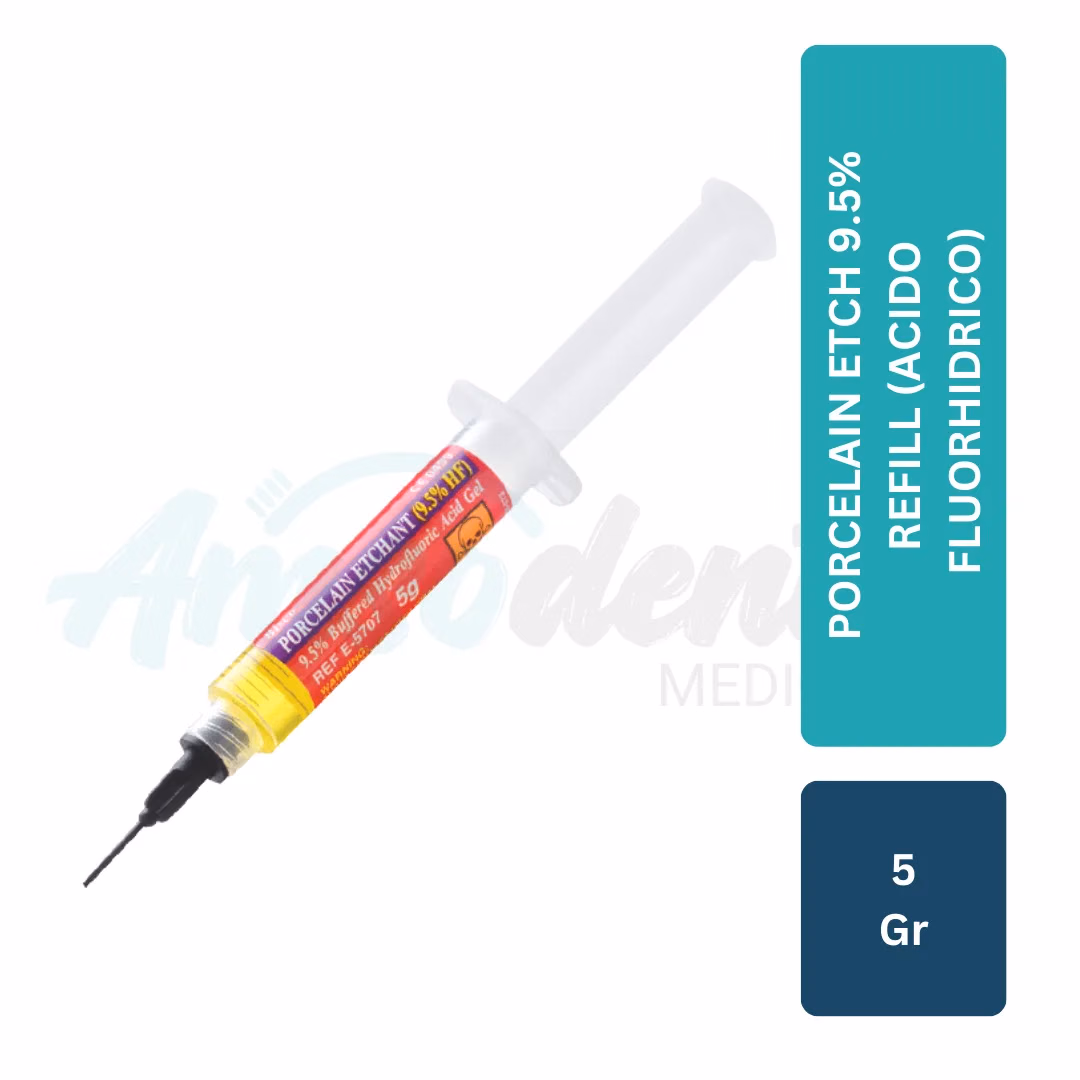 Ácido Fluorhídrico Porcelain Etch 9,5% Bisco Refill (5 g)
