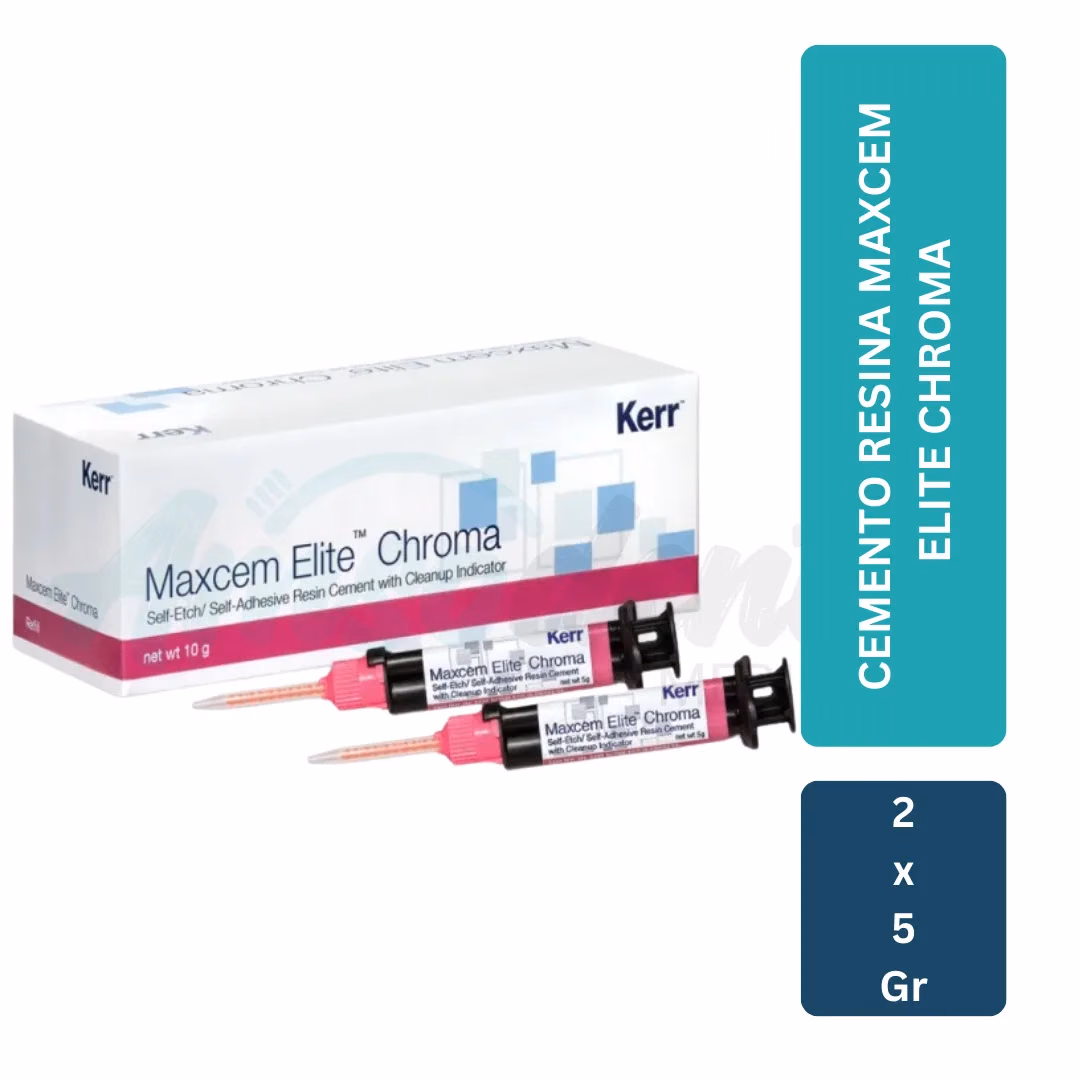Cemento de Resina Maxcem Elite Chroma Kerr (2x5 g)