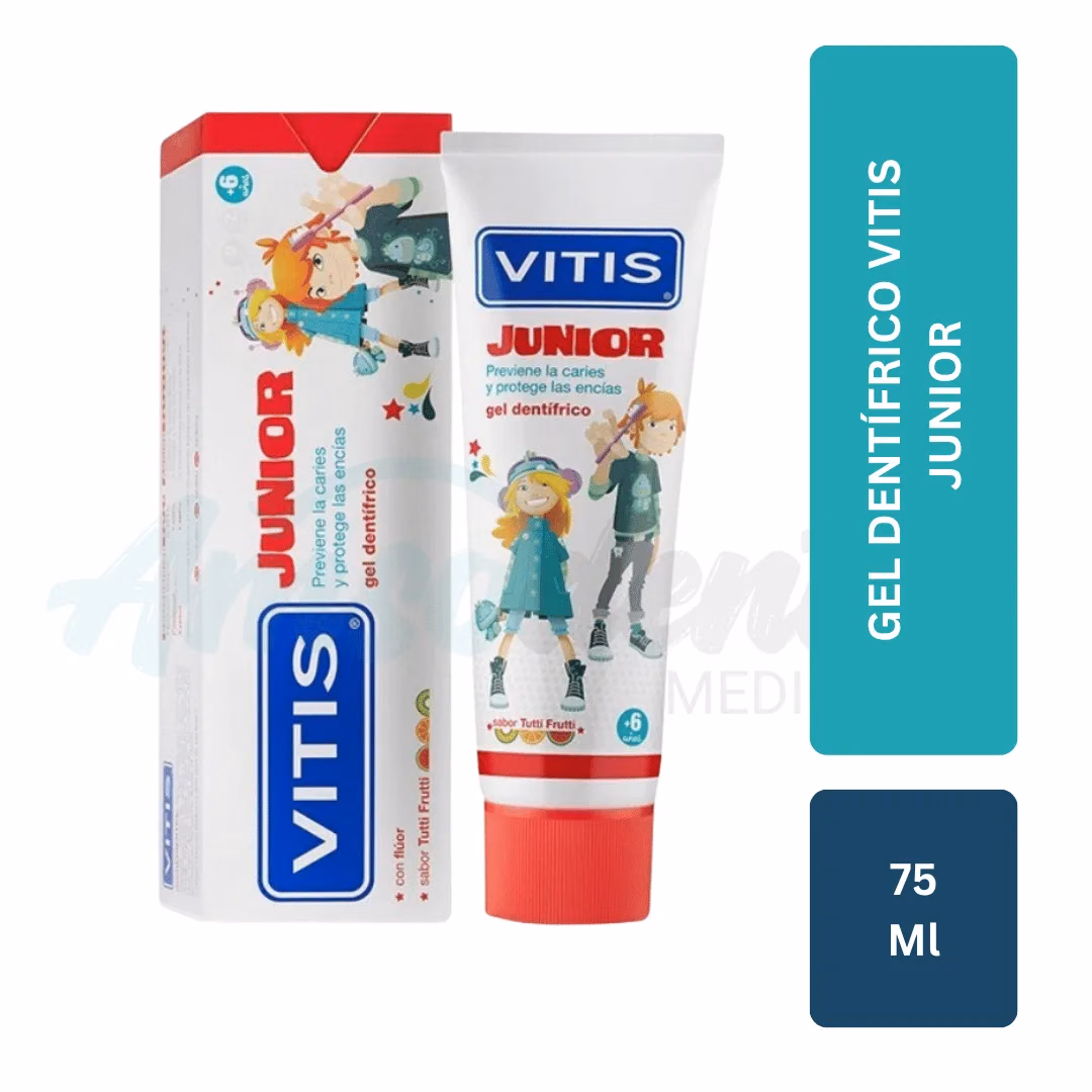 Gel Dentífrico Vitis Junior (75 mL)