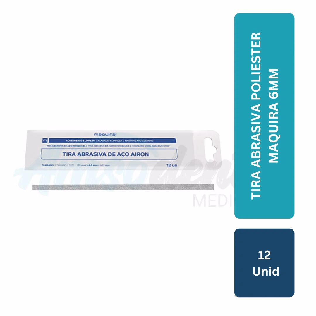 Tira Abrasiva de Poliéster Maquira (12 unid)