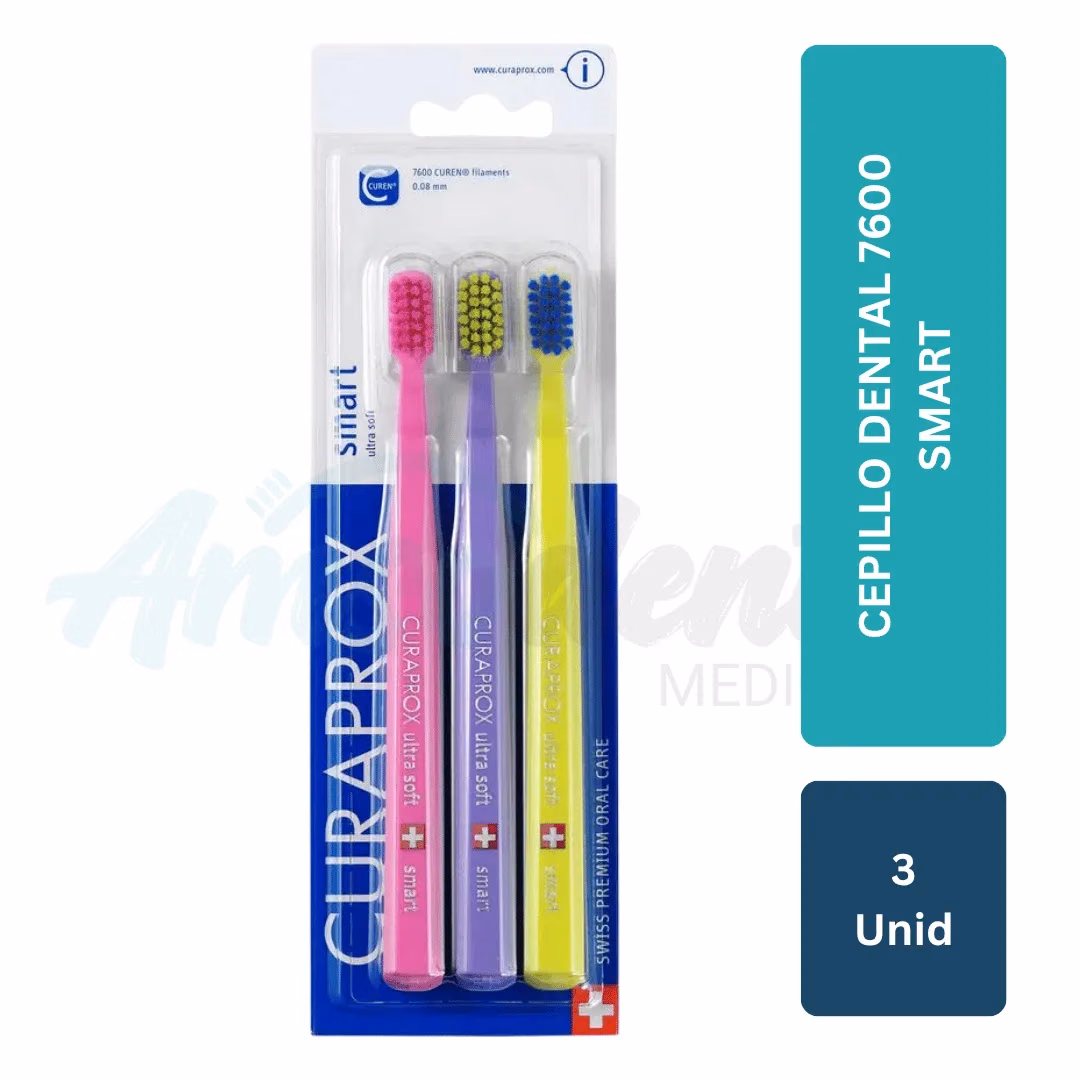 Cepillo Dental Curaprox 7600 Smart (Pack x3)