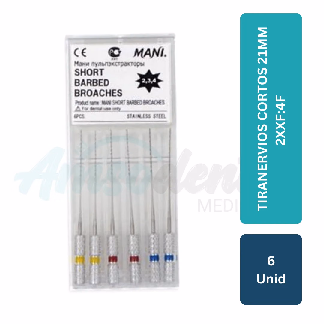 Tiranervios Corto Mani 21mm 2XXF/4F (Caja x6)