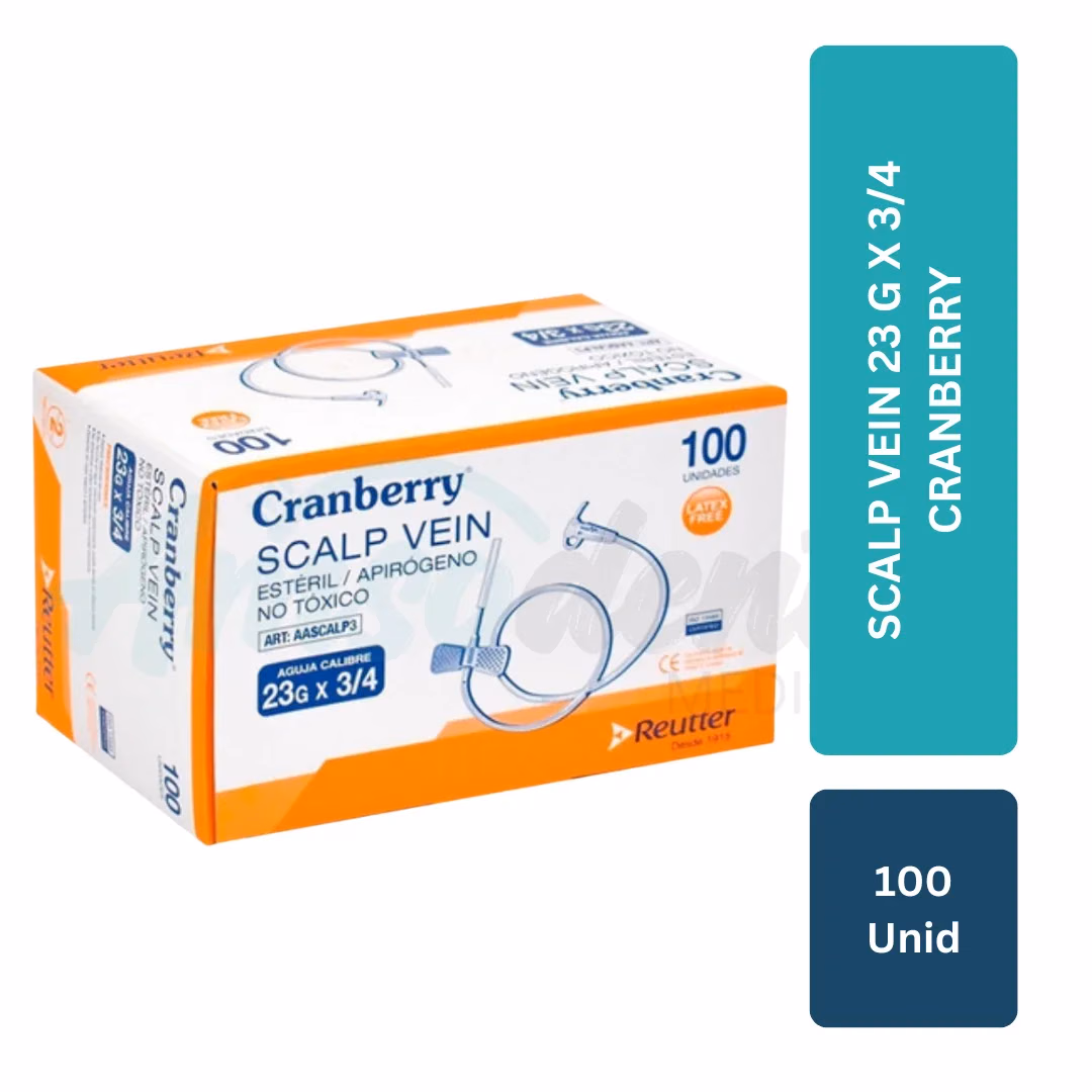 Set Scalp Vein Cranberry