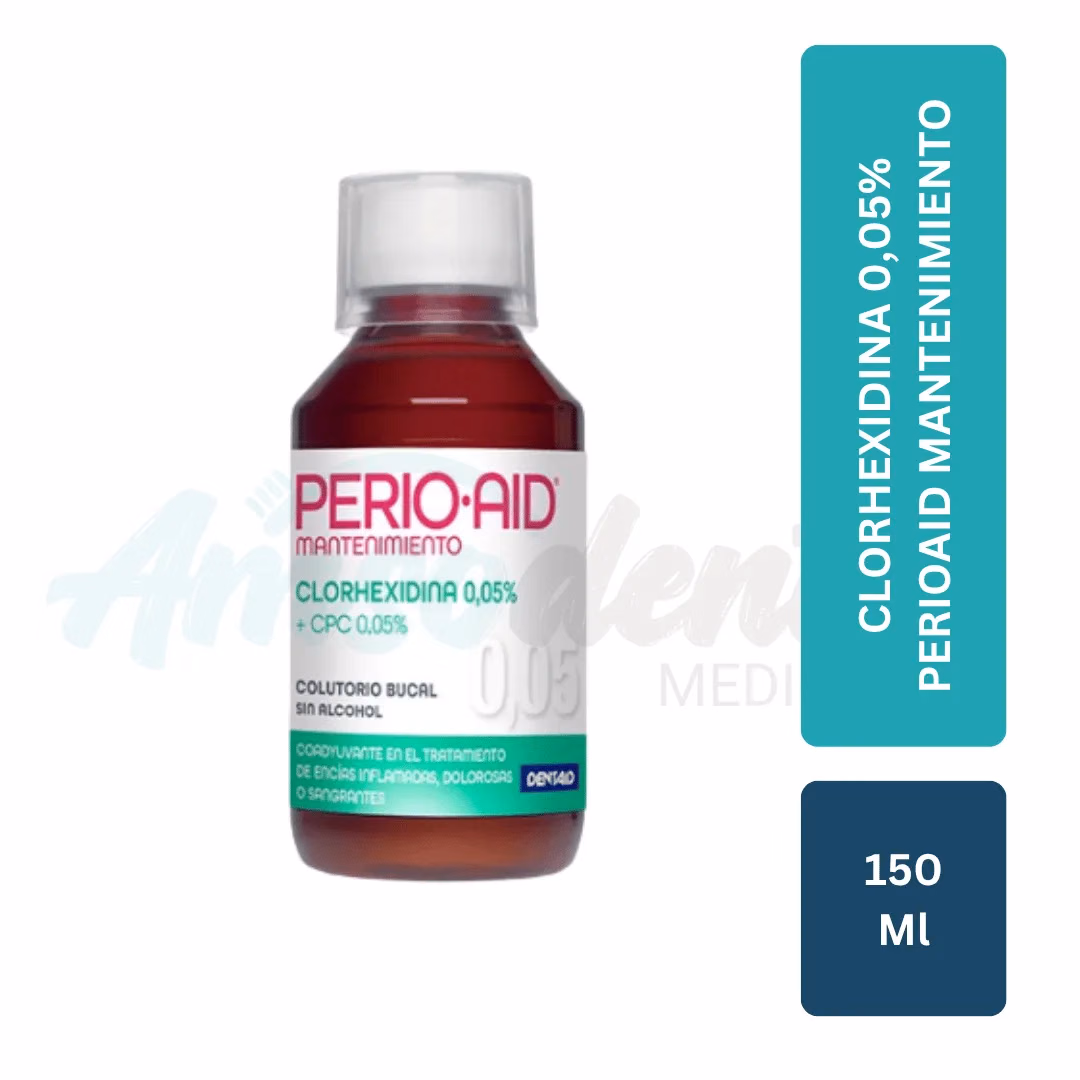 Colutorio Clorhexidina 0,05% Perio-Aid Mantenimiento (150 mL)
