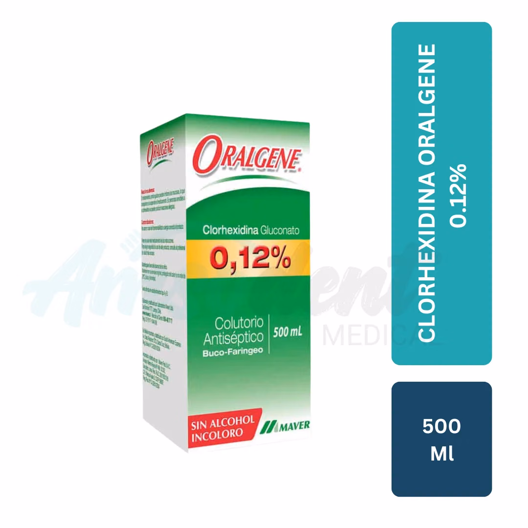 Colutorio Clorhexidina 0,12% Oralgene