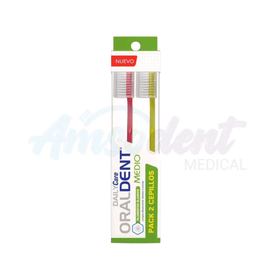 Cepillo Dental Oraldent Medio 180 Duo