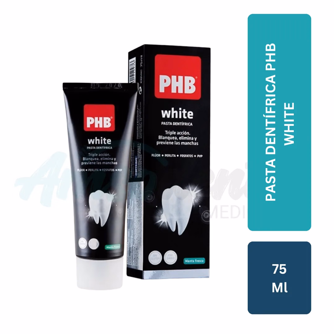 Pasta Dentífrica PHB White (75 mL)