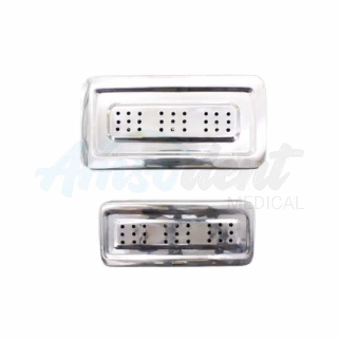 CAJA METALICA PERFORADA PEQUEÑA