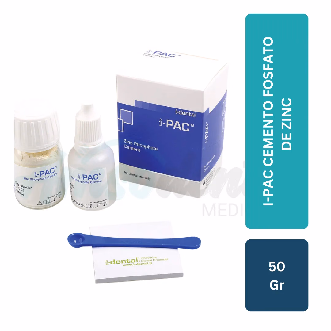 Cemento de Fosfato de Zinc I-Pac I-Dental (50 g)