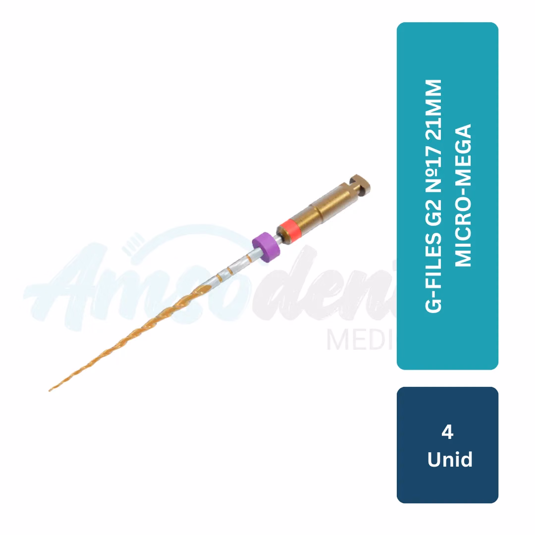Lima G-File G2 Micro-Mega #17 (21mm, 4 unid)